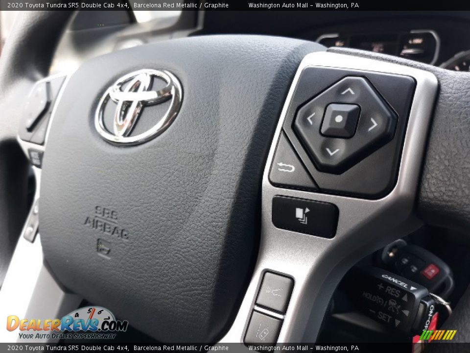 2020 Toyota Tundra SR5 Double Cab 4x4 Barcelona Red Metallic / Graphite Photo #6