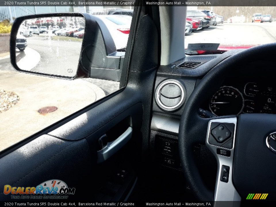 2020 Toyota Tundra SR5 Double Cab 4x4 Barcelona Red Metallic / Graphite Photo #7