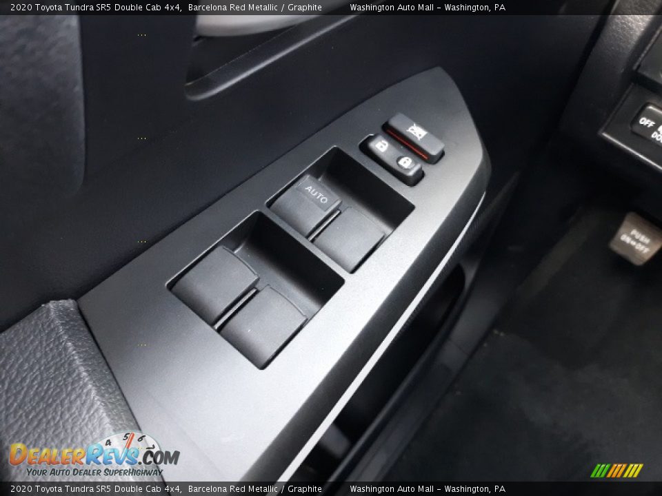 2020 Toyota Tundra SR5 Double Cab 4x4 Barcelona Red Metallic / Graphite Photo #8