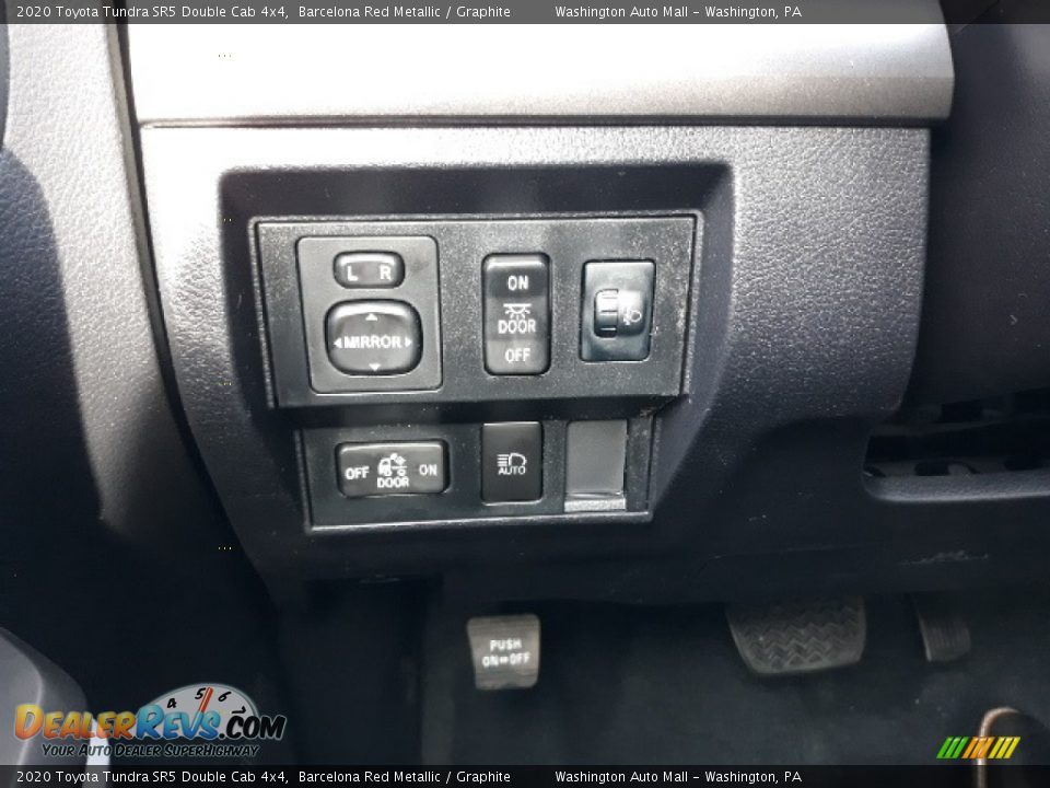 2020 Toyota Tundra SR5 Double Cab 4x4 Barcelona Red Metallic / Graphite Photo #9