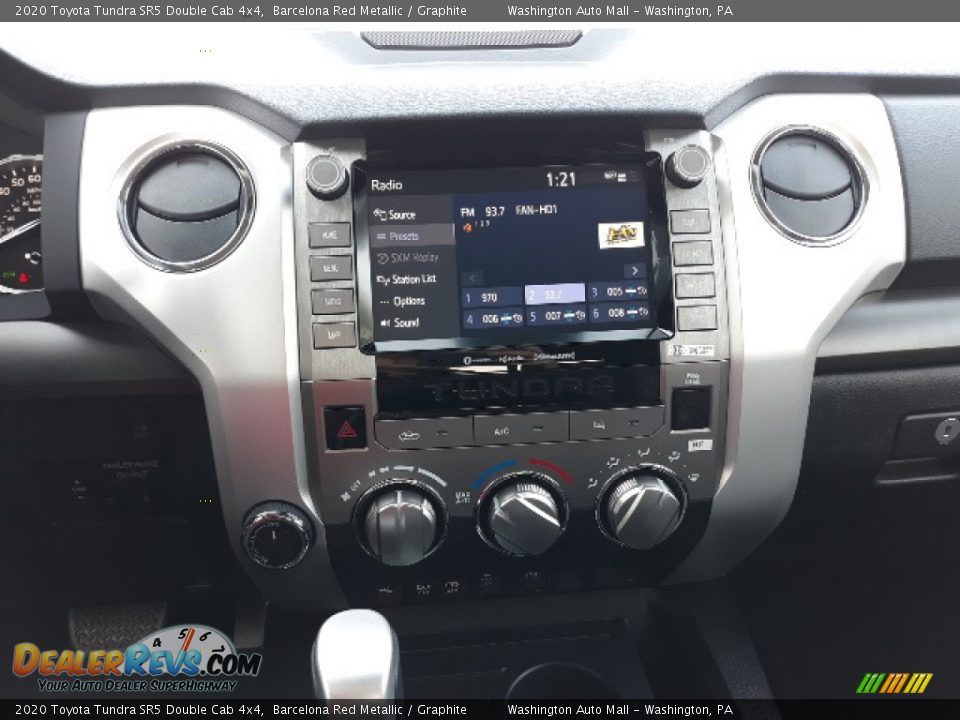 2020 Toyota Tundra SR5 Double Cab 4x4 Barcelona Red Metallic / Graphite Photo #12