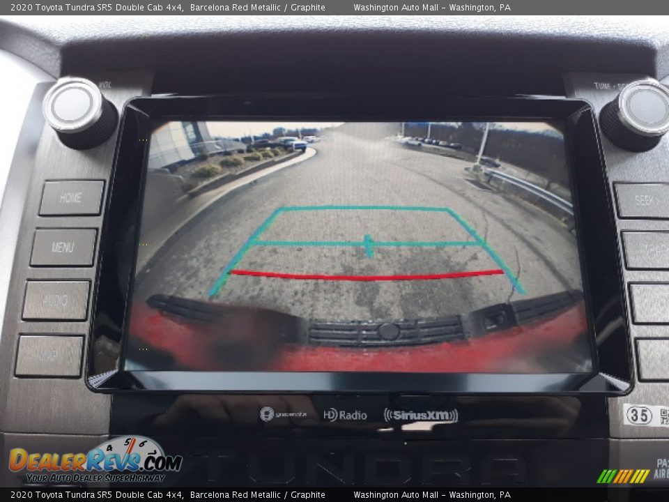 2020 Toyota Tundra SR5 Double Cab 4x4 Barcelona Red Metallic / Graphite Photo #14