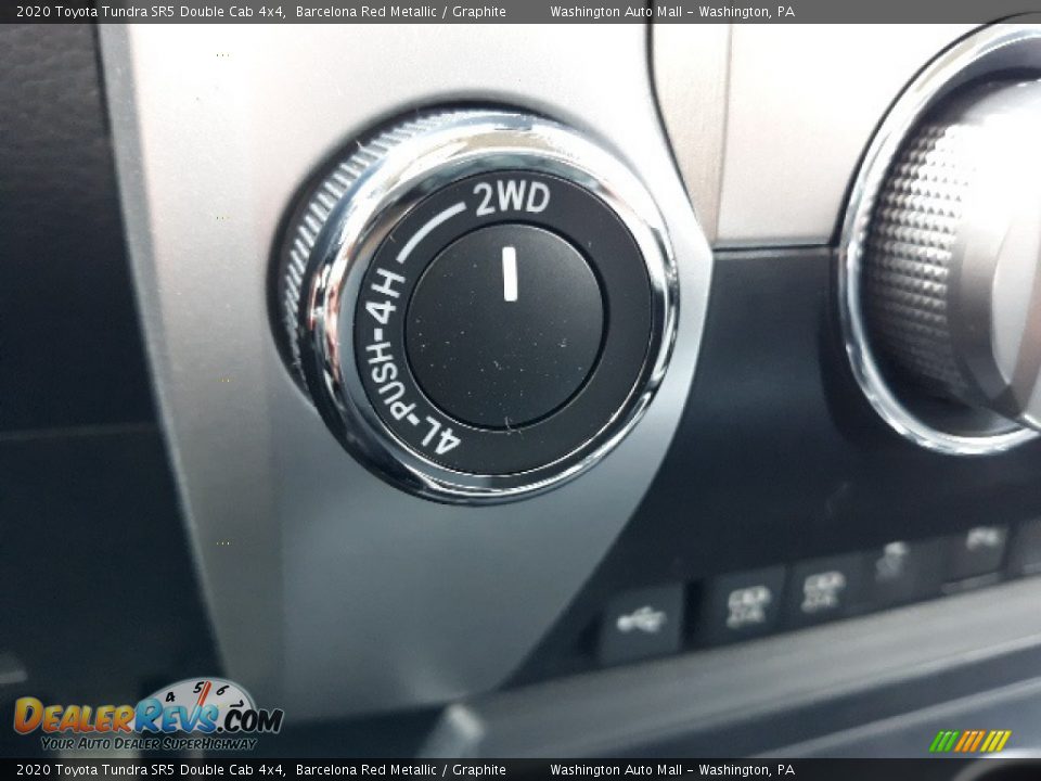 2020 Toyota Tundra SR5 Double Cab 4x4 Barcelona Red Metallic / Graphite Photo #16