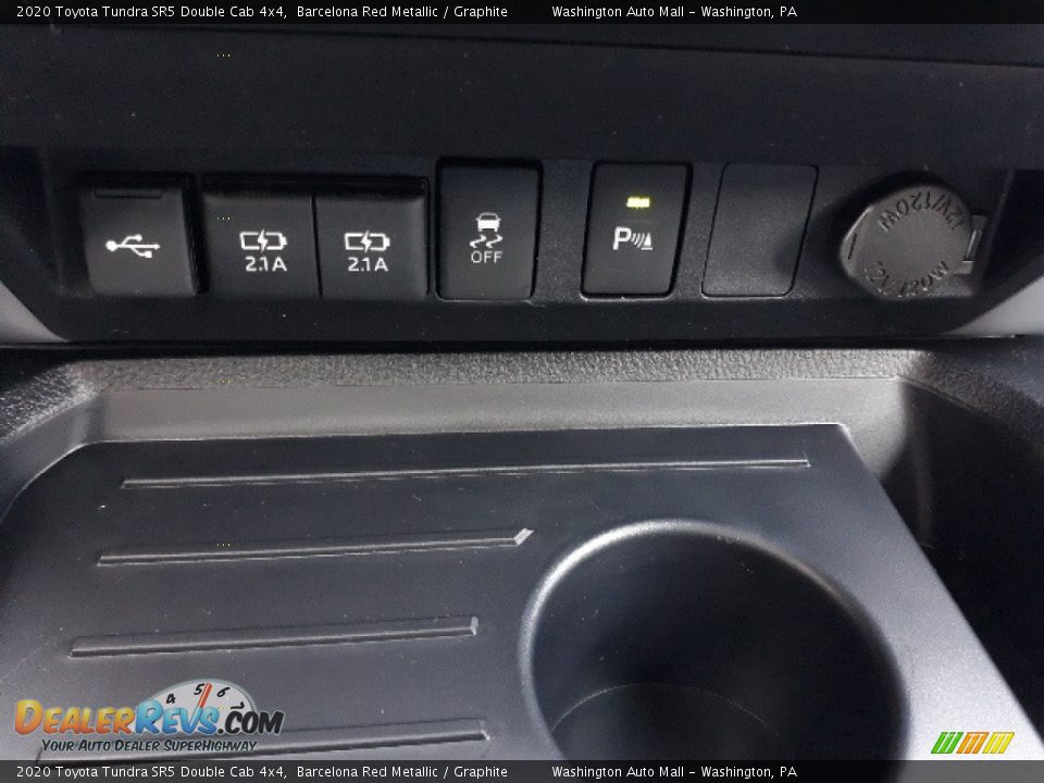2020 Toyota Tundra SR5 Double Cab 4x4 Barcelona Red Metallic / Graphite Photo #17