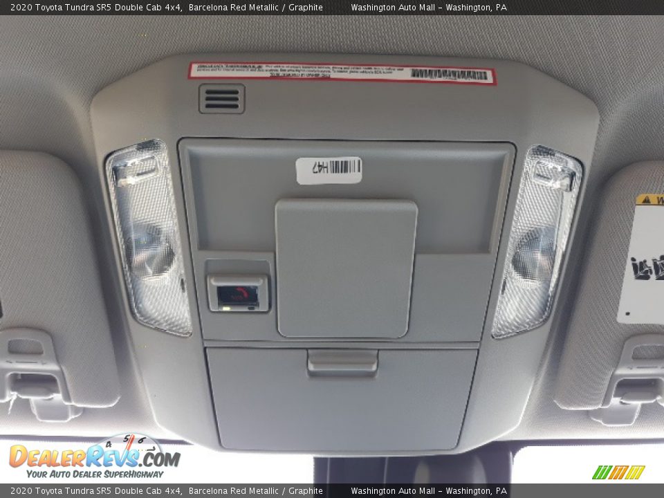 2020 Toyota Tundra SR5 Double Cab 4x4 Barcelona Red Metallic / Graphite Photo #22