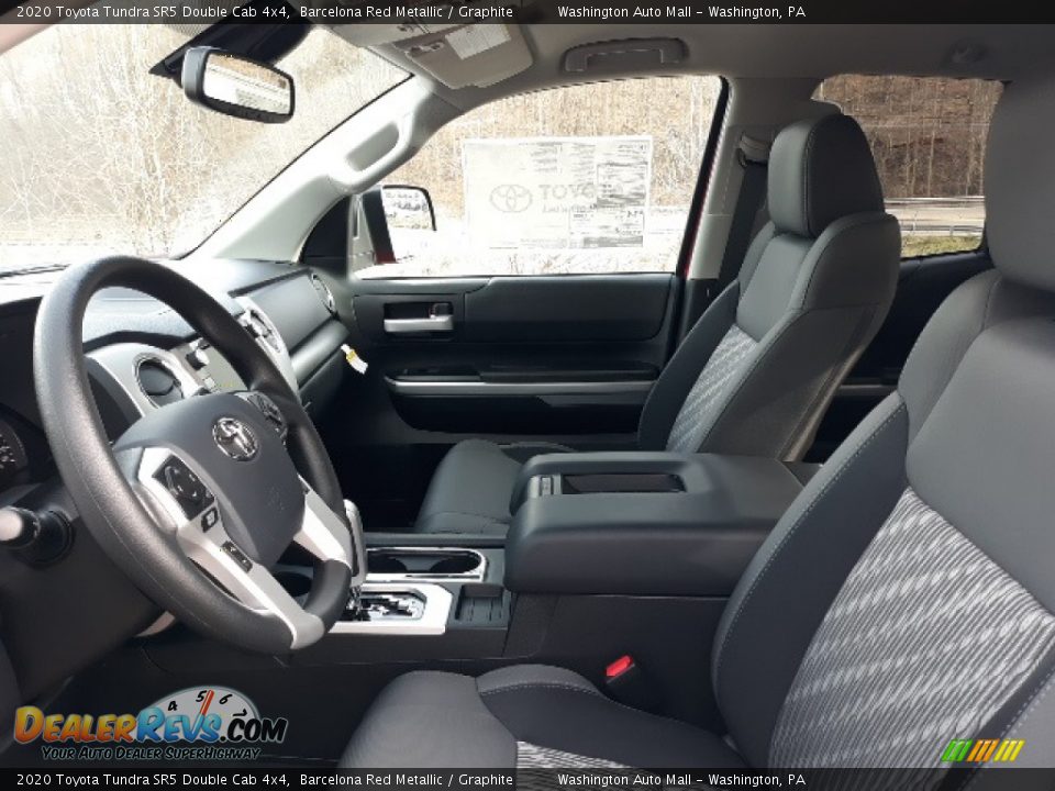 2020 Toyota Tundra SR5 Double Cab 4x4 Barcelona Red Metallic / Graphite Photo #25