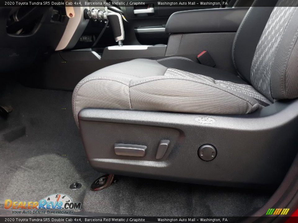 2020 Toyota Tundra SR5 Double Cab 4x4 Barcelona Red Metallic / Graphite Photo #27