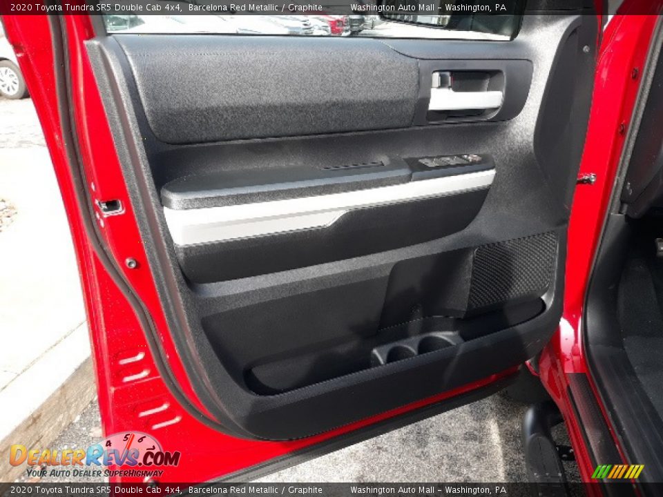 2020 Toyota Tundra SR5 Double Cab 4x4 Barcelona Red Metallic / Graphite Photo #28
