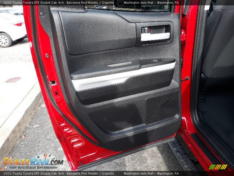 2020 Toyota Tundra SR5 Double Cab 4x4 Barcelona Red Metallic / Graphite Photo #33