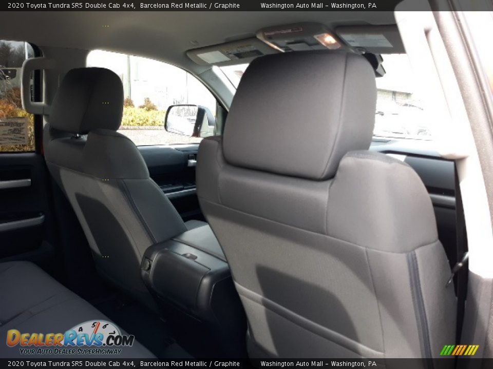 2020 Toyota Tundra SR5 Double Cab 4x4 Barcelona Red Metallic / Graphite Photo #34