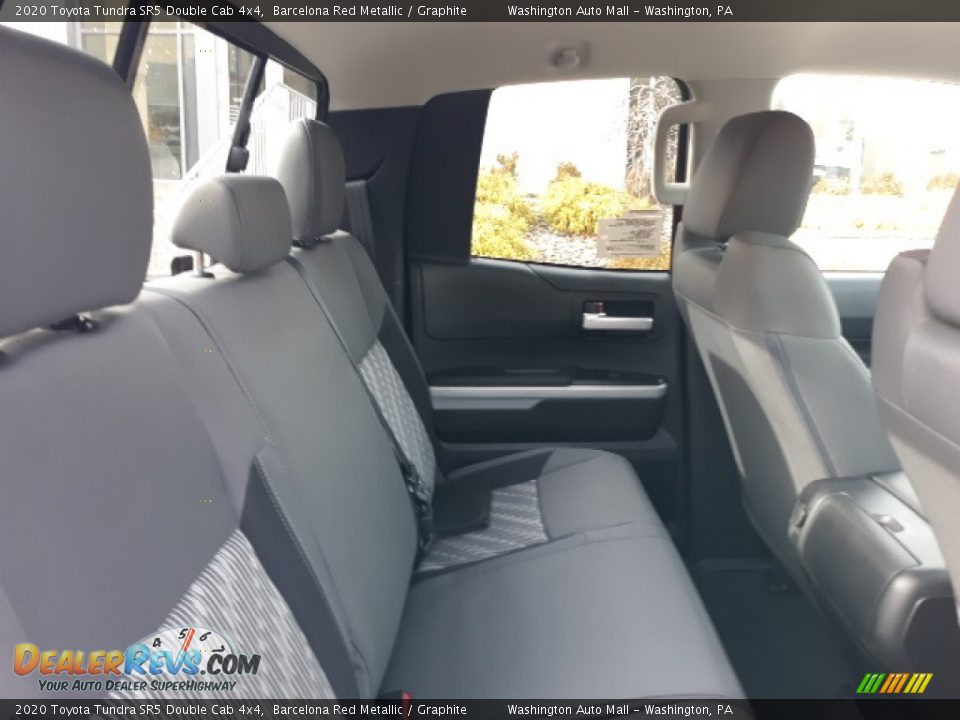 2020 Toyota Tundra SR5 Double Cab 4x4 Barcelona Red Metallic / Graphite Photo #35
