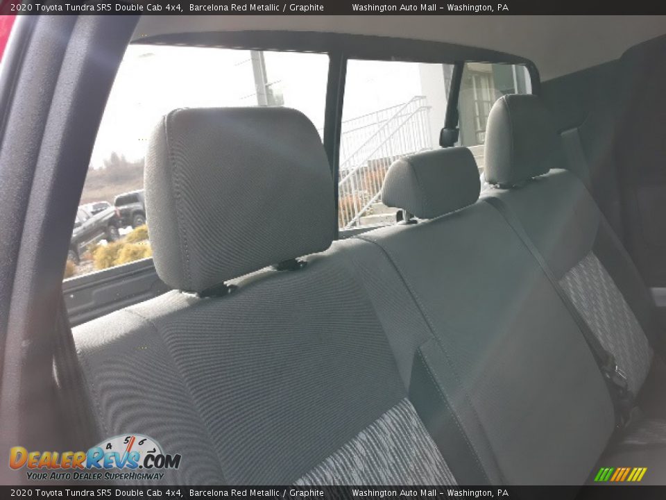 2020 Toyota Tundra SR5 Double Cab 4x4 Barcelona Red Metallic / Graphite Photo #36