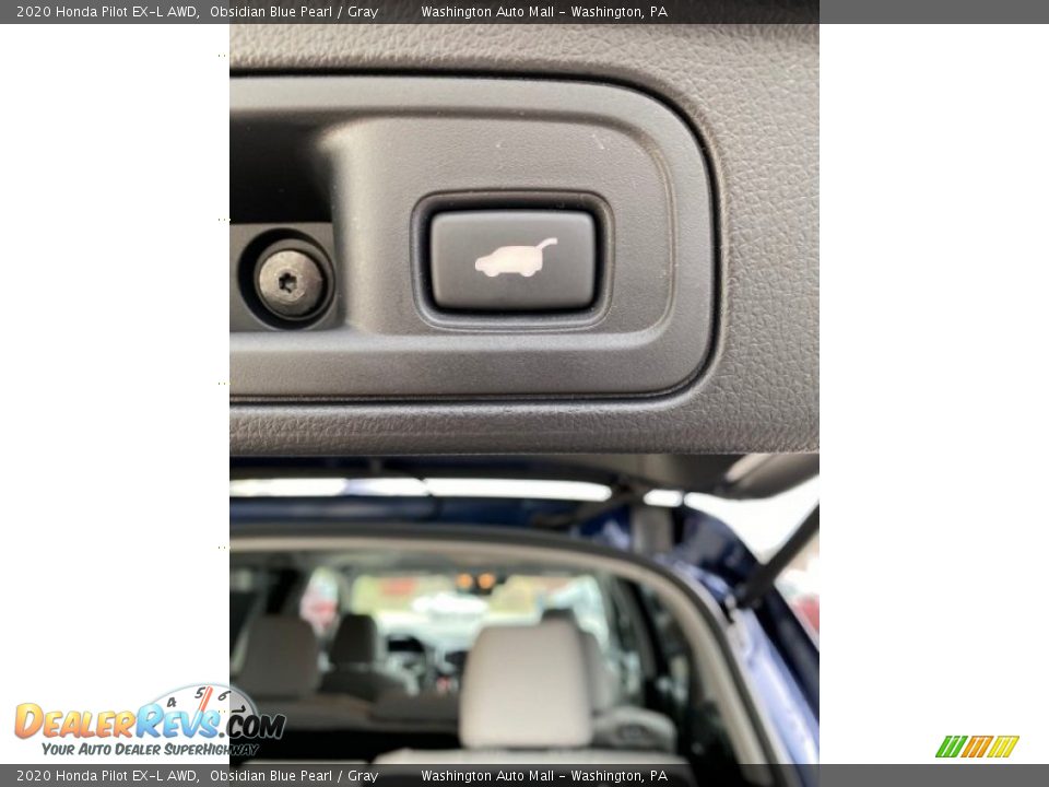 2020 Honda Pilot EX-L AWD Obsidian Blue Pearl / Gray Photo #24