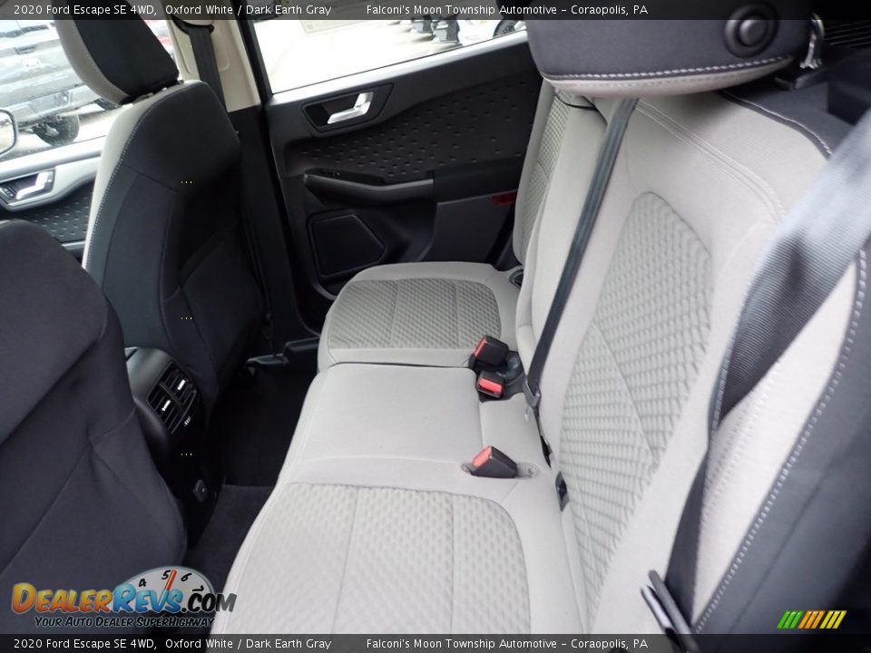 Rear Seat of 2020 Ford Escape SE 4WD Photo #7