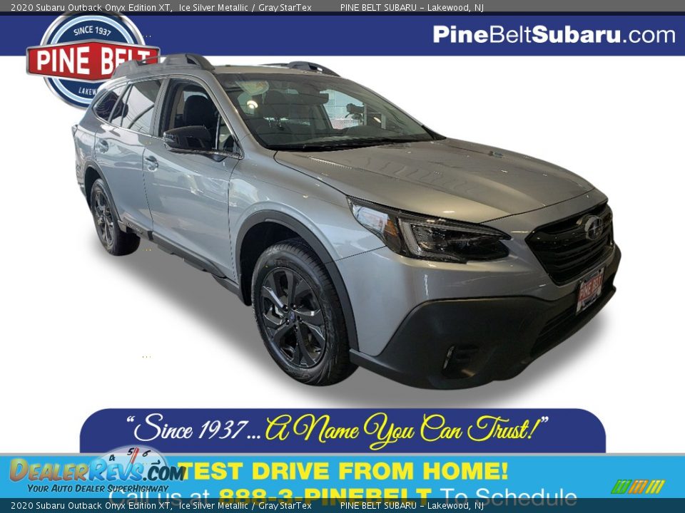 2020 Subaru Outback Onyx Edition XT Ice Silver Metallic / Gray StarTex Photo #1