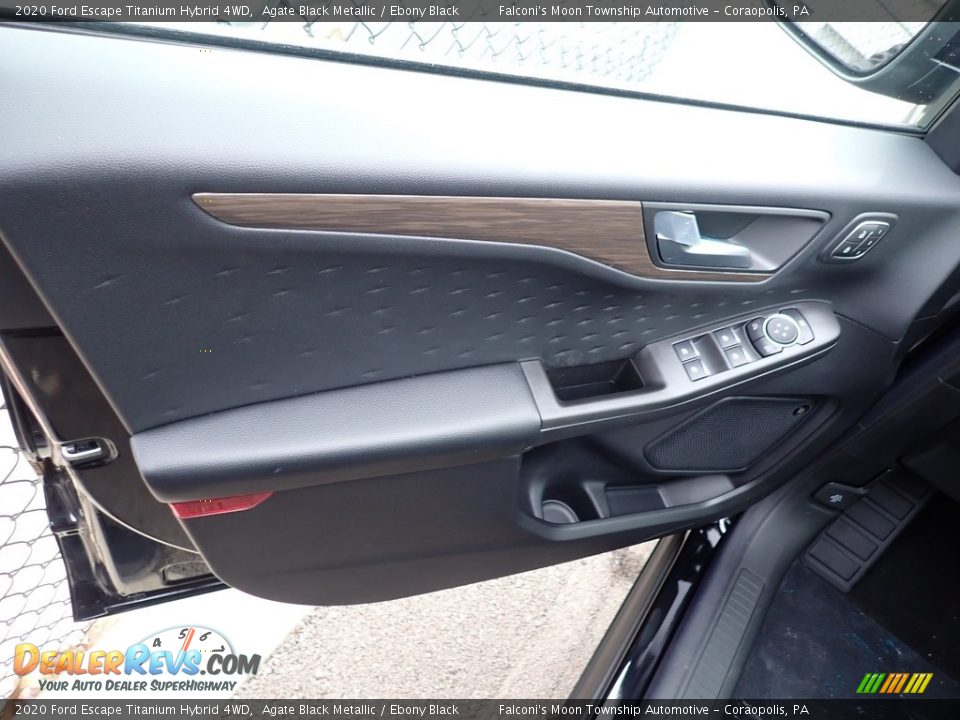 Door Panel of 2020 Ford Escape Titanium Hybrid 4WD Photo #8