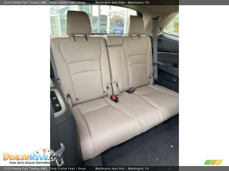 2020 Honda Pilot Touring AWD Deep Scarlet Pearl / Beige Photo #30