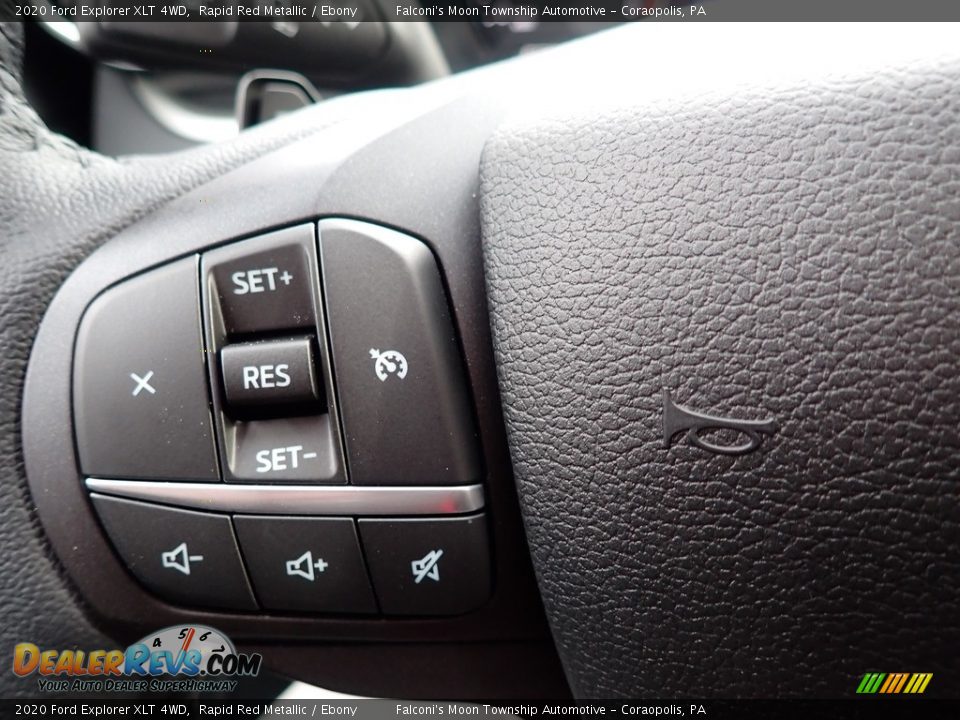 2020 Ford Explorer XLT 4WD Steering Wheel Photo #15
