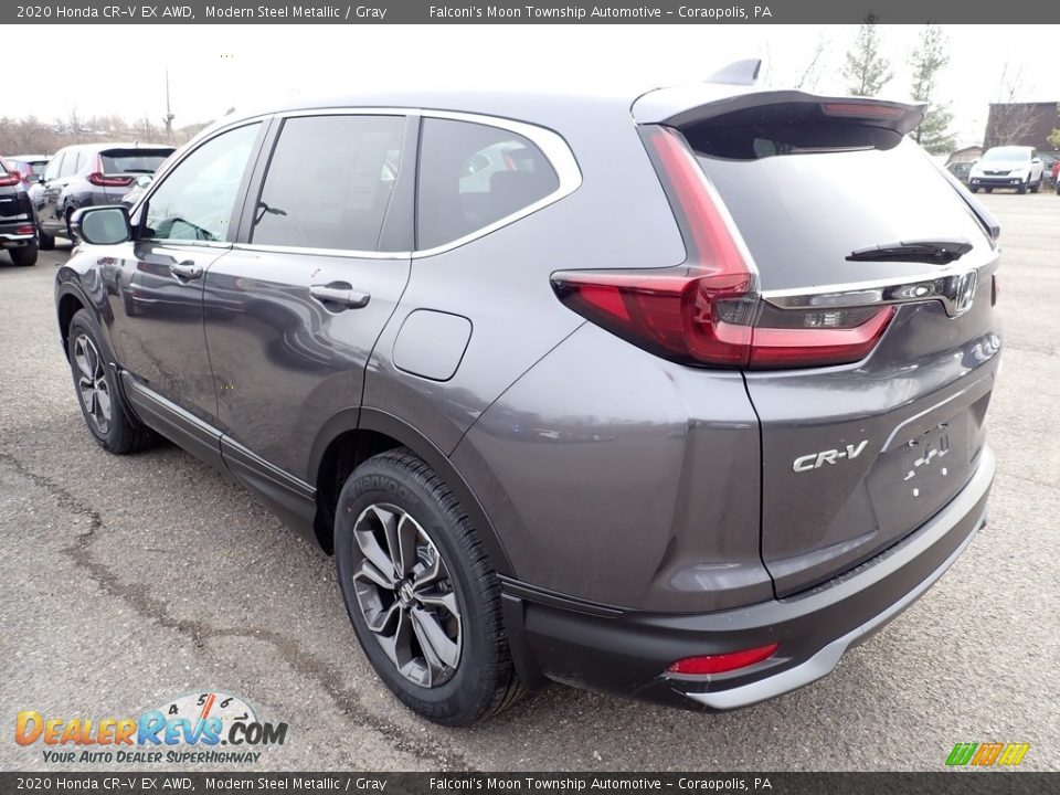 2020 Honda CR-V EX AWD Modern Steel Metallic / Gray Photo #2