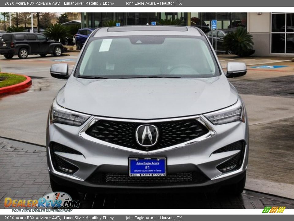 2020 Acura RDX Advance AWD Lunar Silver Metallic / Ebony Photo #2