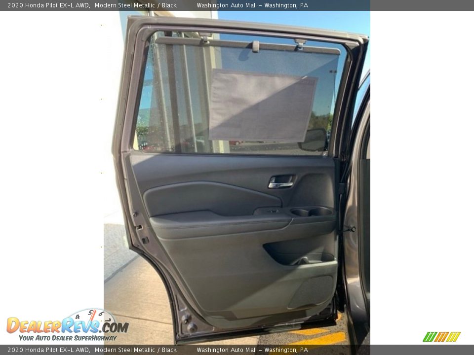 2020 Honda Pilot EX-L AWD Modern Steel Metallic / Black Photo #16