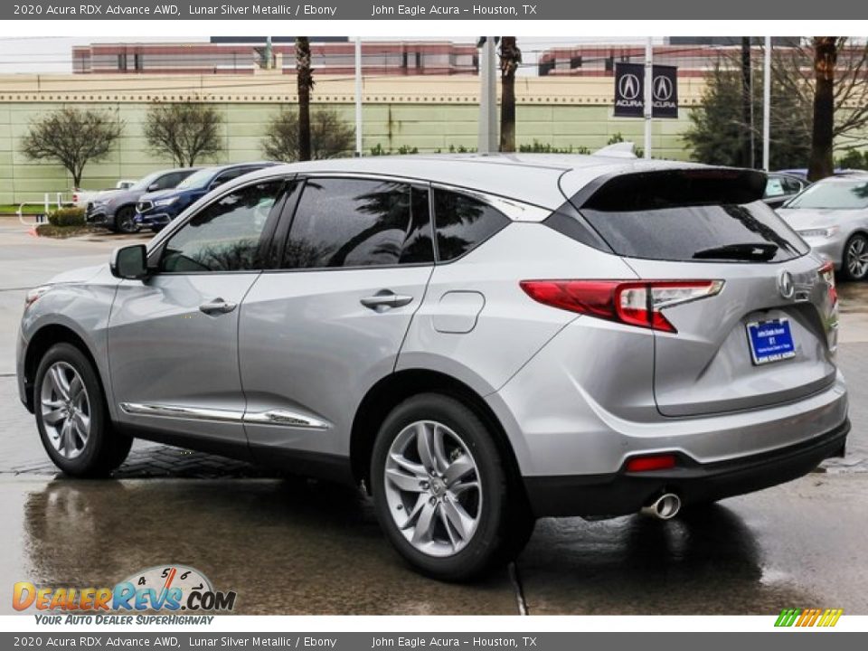 2020 Acura RDX Advance AWD Lunar Silver Metallic / Ebony Photo #5