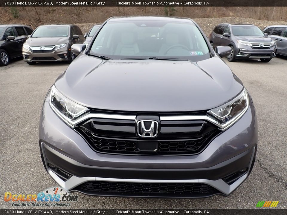 2020 Honda CR-V EX AWD Modern Steel Metallic / Gray Photo #6