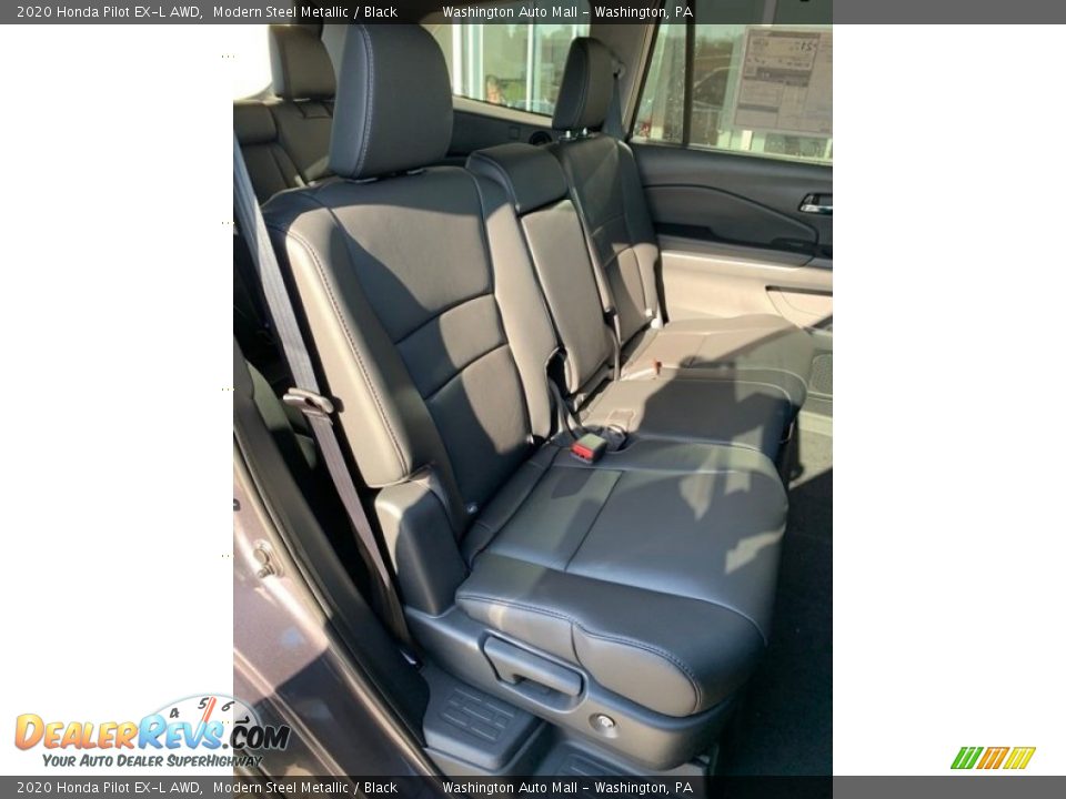 2020 Honda Pilot EX-L AWD Modern Steel Metallic / Black Photo #27