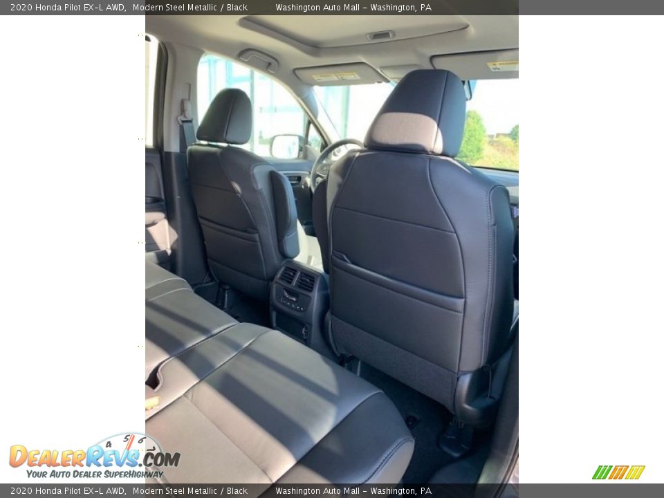 2020 Honda Pilot EX-L AWD Modern Steel Metallic / Black Photo #30