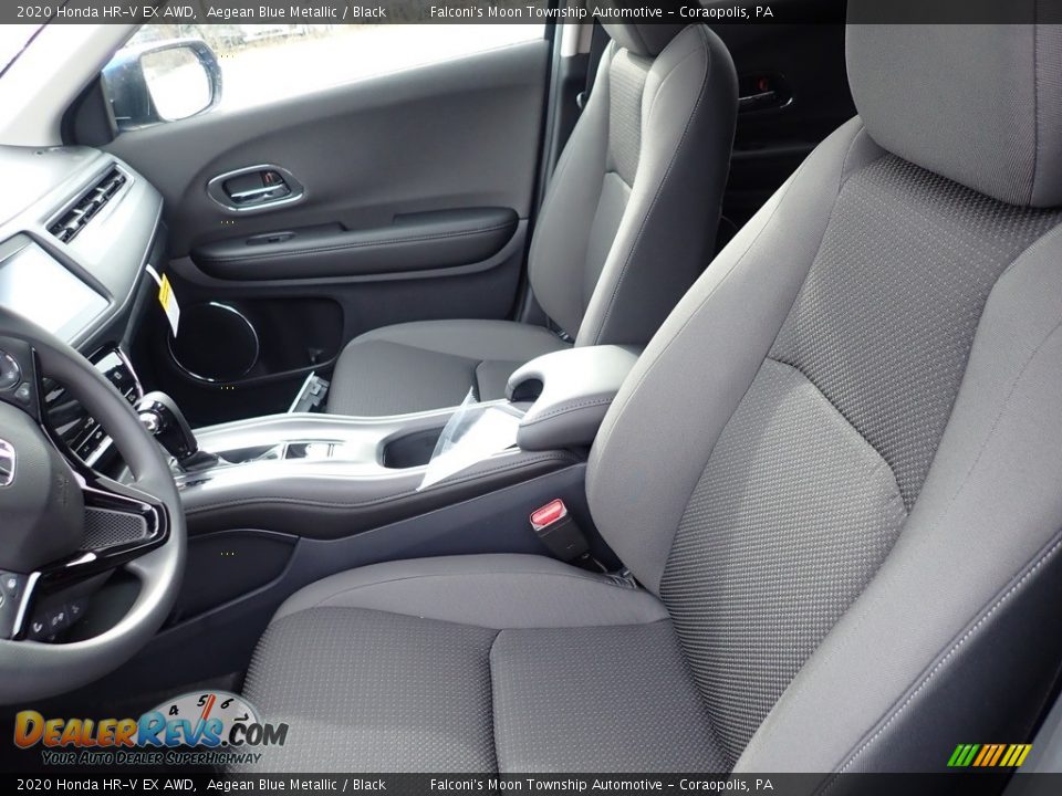 2020 Honda HR-V EX AWD Aegean Blue Metallic / Black Photo #7