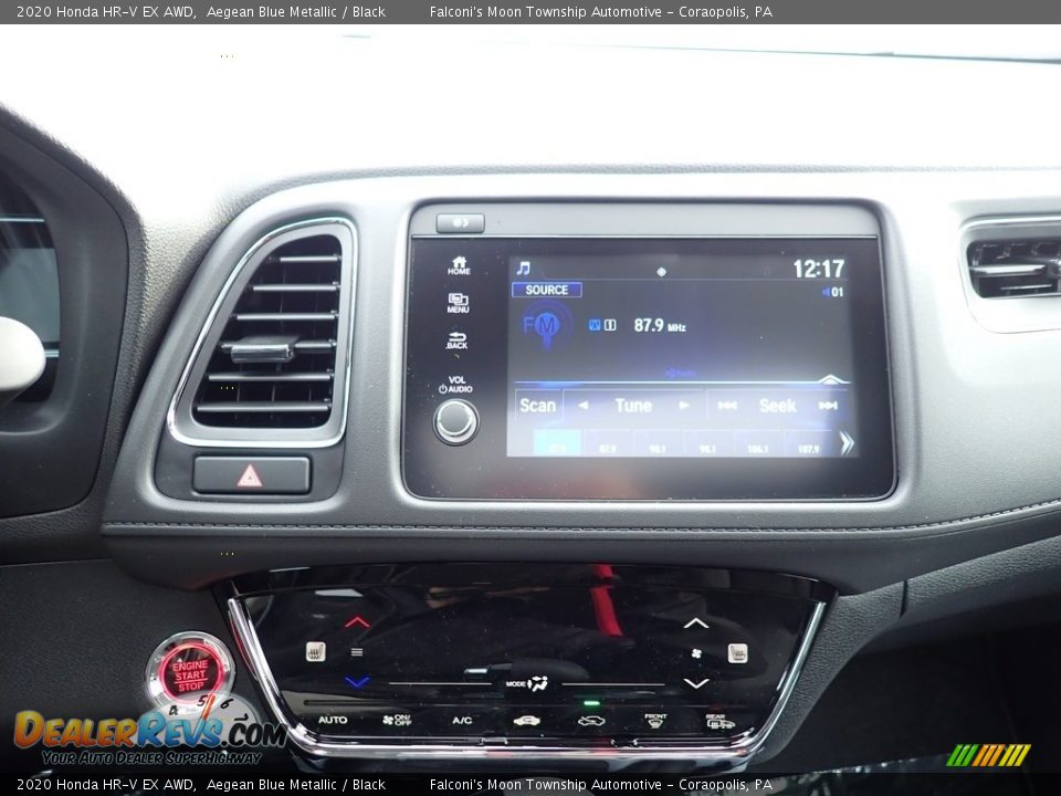 2020 Honda HR-V EX AWD Aegean Blue Metallic / Black Photo #10