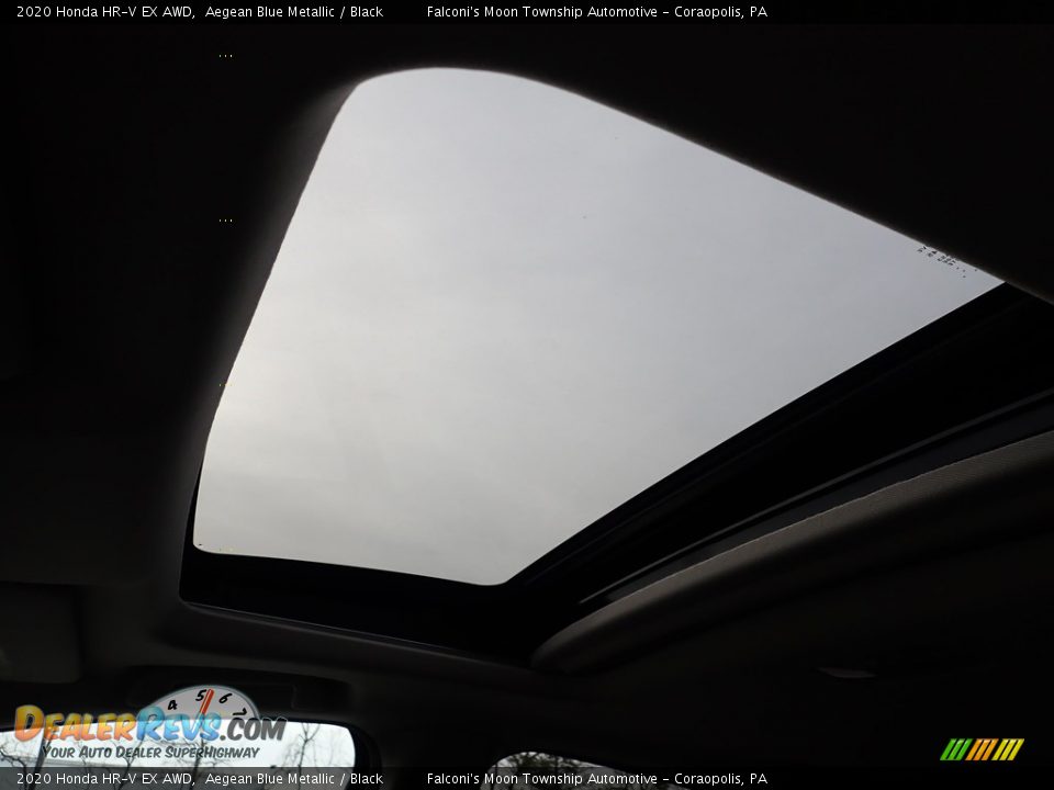 2020 Honda HR-V EX AWD Aegean Blue Metallic / Black Photo #11