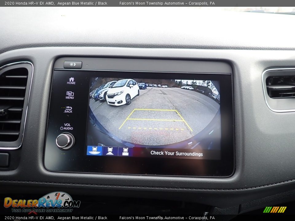 2020 Honda HR-V EX AWD Aegean Blue Metallic / Black Photo #12