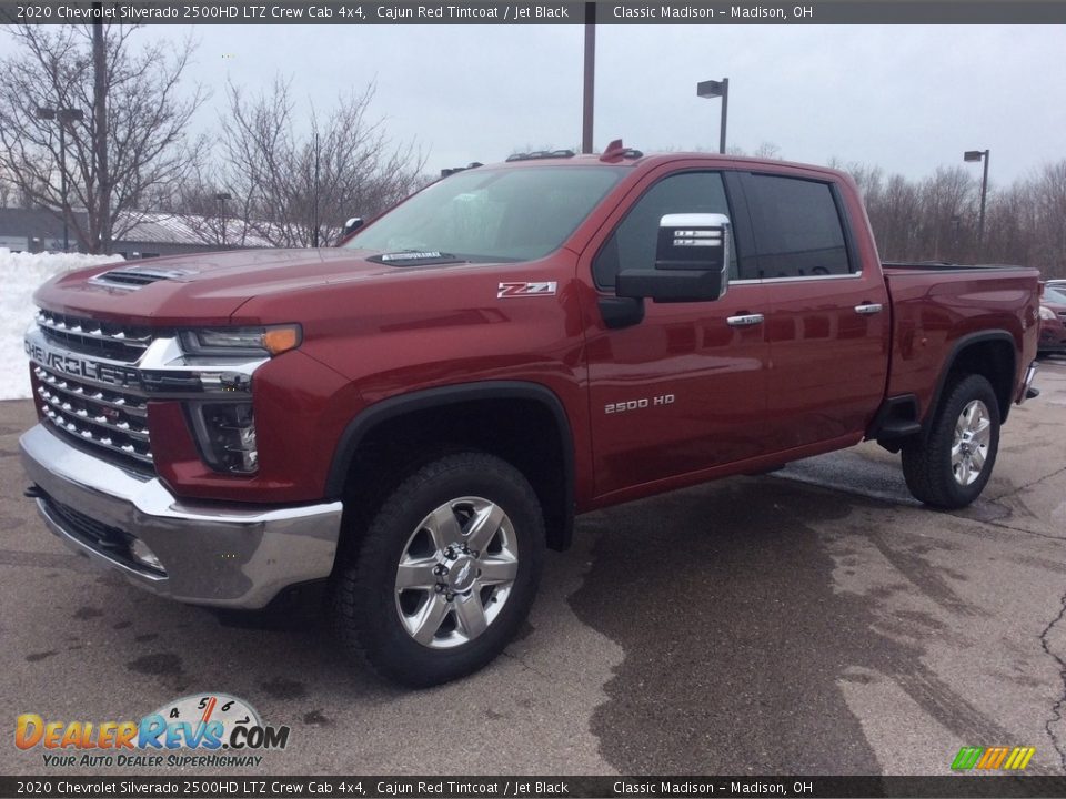 2020 Chevrolet Silverado 2500HD LTZ Crew Cab 4x4 Cajun Red Tintcoat / Jet Black Photo #5