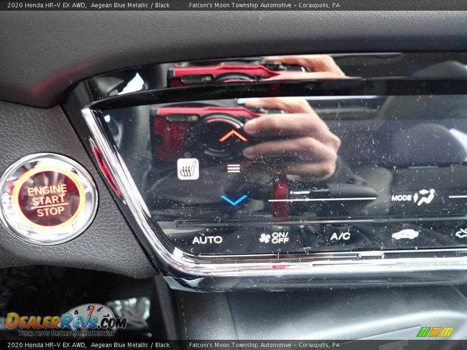 2020 Honda HR-V EX AWD Aegean Blue Metallic / Black Photo #15