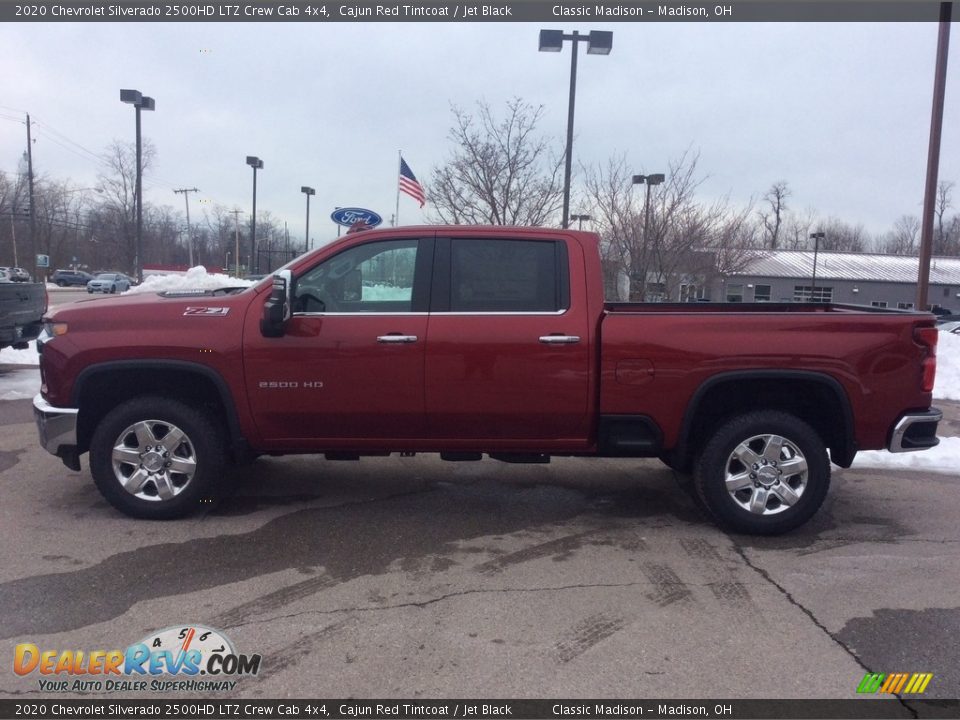 2020 Chevrolet Silverado 2500HD LTZ Crew Cab 4x4 Cajun Red Tintcoat / Jet Black Photo #6