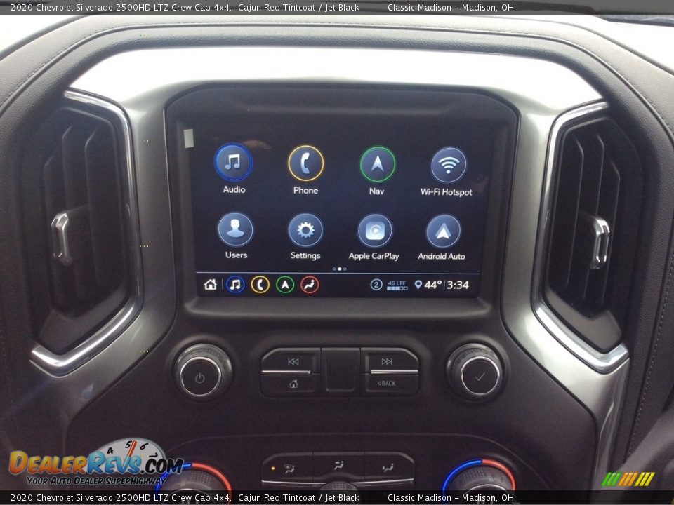 2020 Chevrolet Silverado 2500HD LTZ Crew Cab 4x4 Cajun Red Tintcoat / Jet Black Photo #16