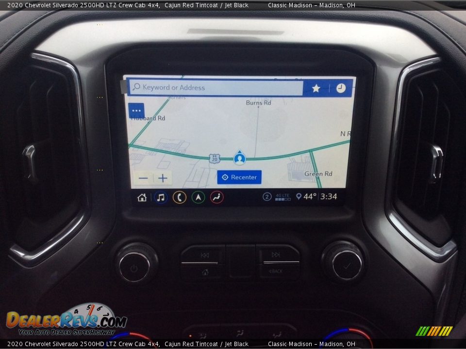 2020 Chevrolet Silverado 2500HD LTZ Crew Cab 4x4 Cajun Red Tintcoat / Jet Black Photo #22