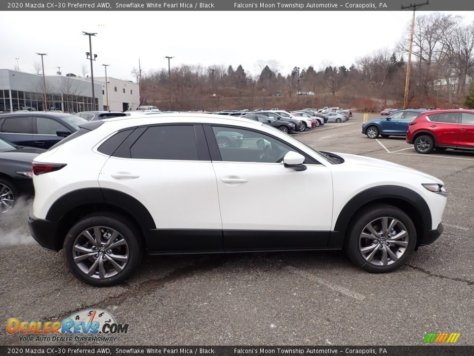 2020 Mazda CX-30 Preferred AWD Snowflake White Pearl Mica / Black Photo #1