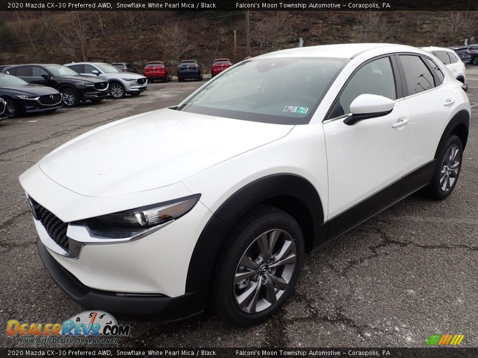 2020 Mazda CX-30 Preferred AWD Snowflake White Pearl Mica / Black Photo #5