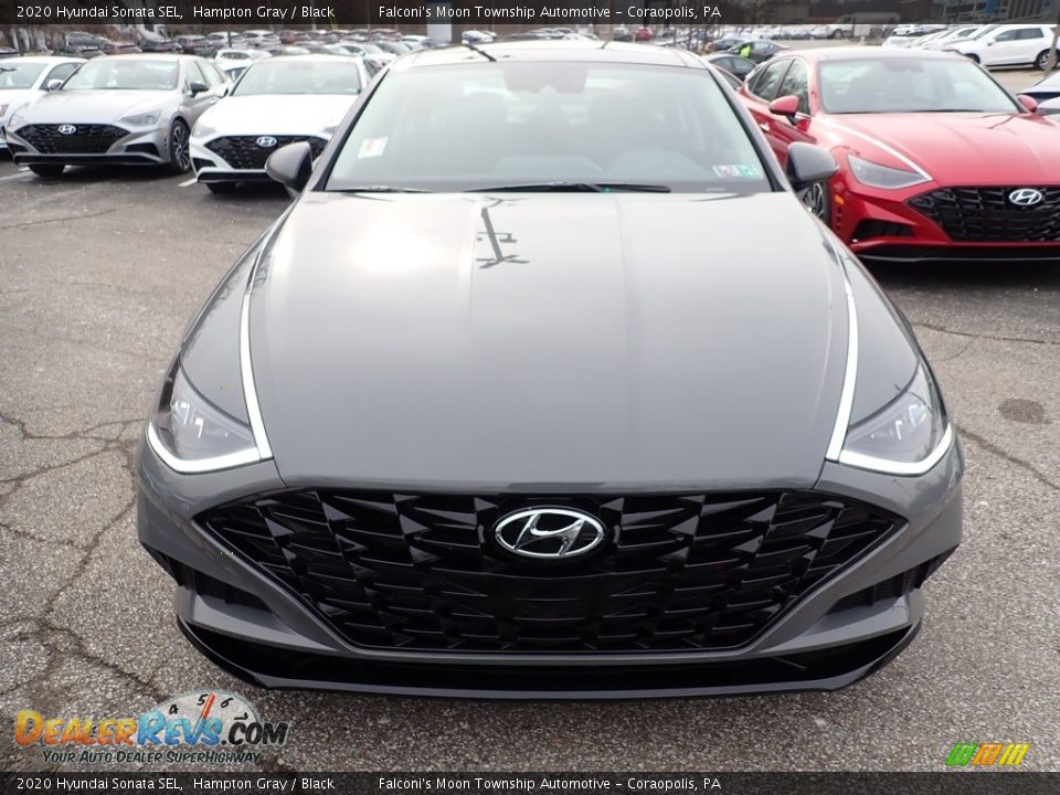 2020 Hyundai Sonata SEL Hampton Gray / Black Photo #4