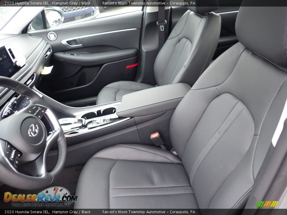 2020 Hyundai Sonata SEL Hampton Gray / Black Photo #10