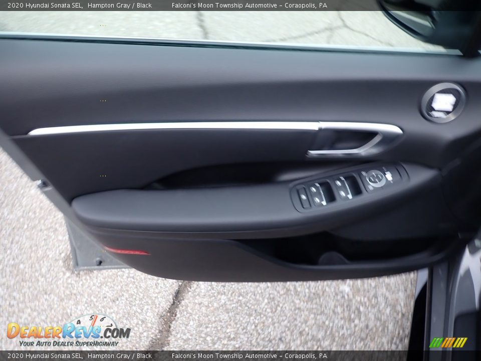 2020 Hyundai Sonata SEL Hampton Gray / Black Photo #11