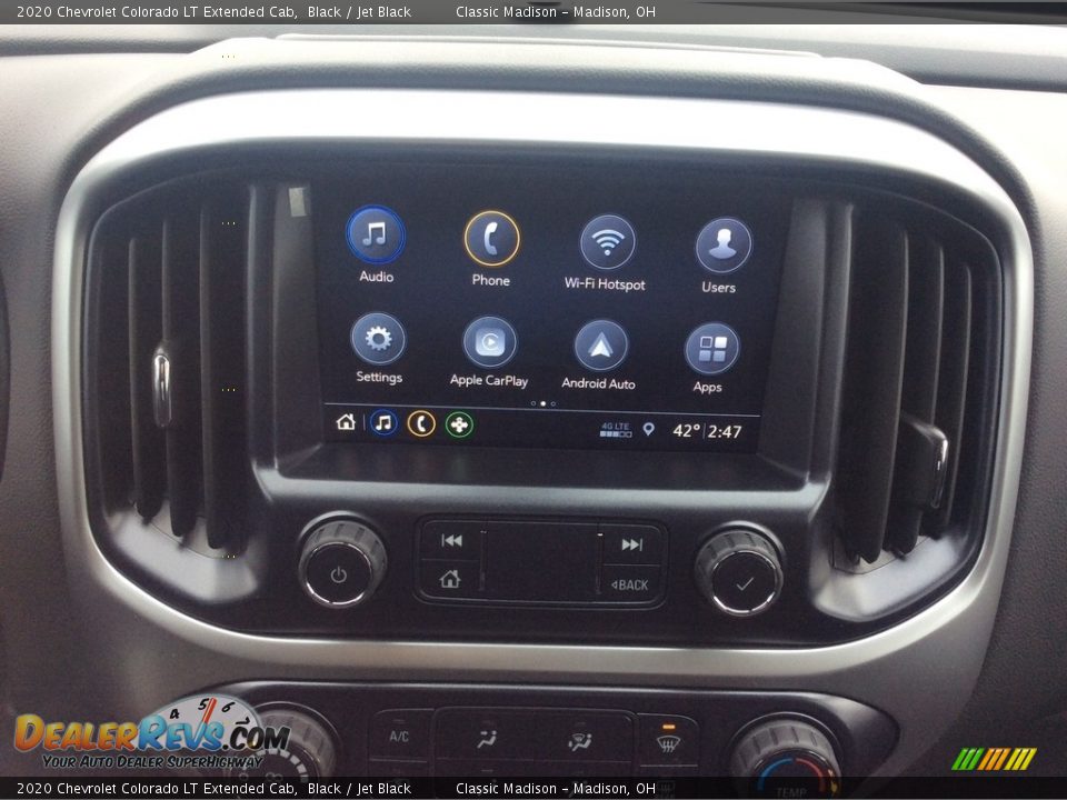 2020 Chevrolet Colorado LT Extended Cab Black / Jet Black Photo #16