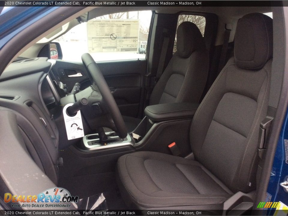 2020 Chevrolet Colorado LT Extended Cab Pacific Blue Metallic / Jet Black Photo #2