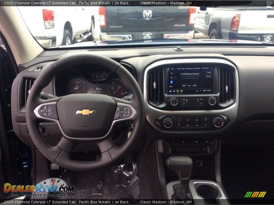 2020 Chevrolet Colorado LT Extended Cab Pacific Blue Metallic / Jet Black Photo #3