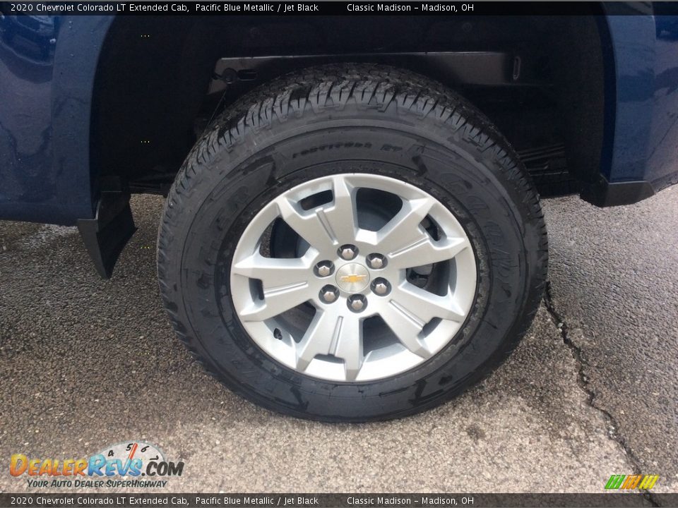 2020 Chevrolet Colorado LT Extended Cab Pacific Blue Metallic / Jet Black Photo #10