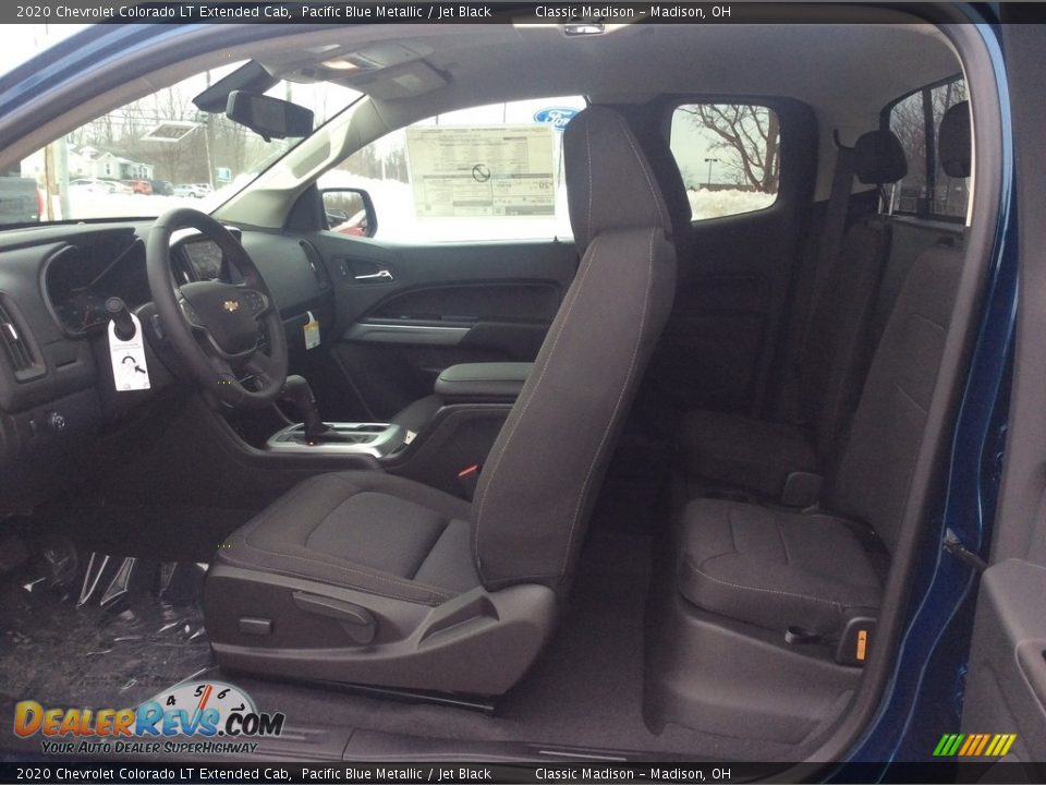 2020 Chevrolet Colorado LT Extended Cab Pacific Blue Metallic / Jet Black Photo #13