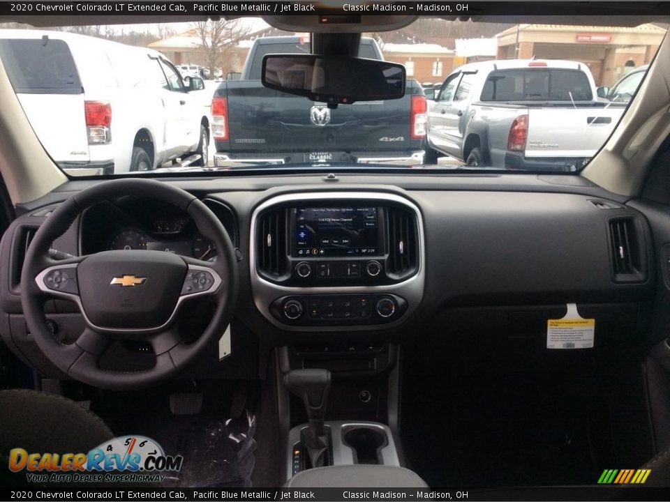 2020 Chevrolet Colorado LT Extended Cab Pacific Blue Metallic / Jet Black Photo #14