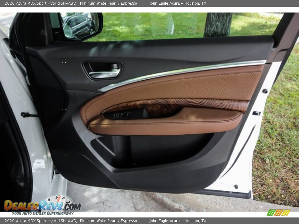 Door Panel of 2020 Acura MDX Sport Hybrid SH-AWD Photo #23